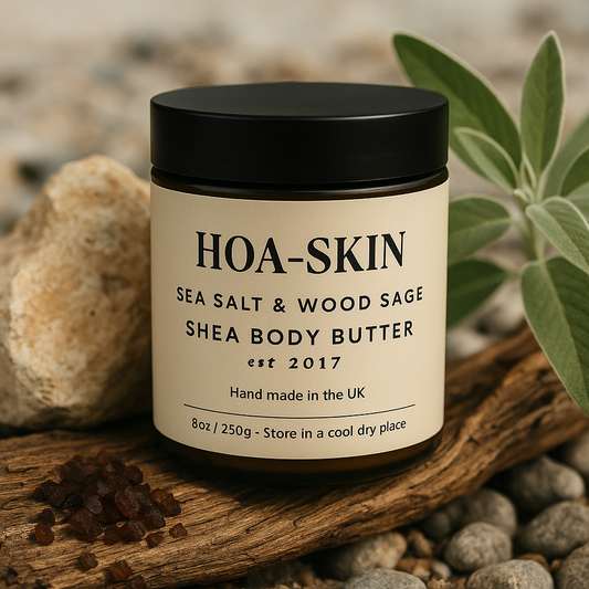 HOA-SKIN Sea Salt & Wood Sage Shea Body Butter