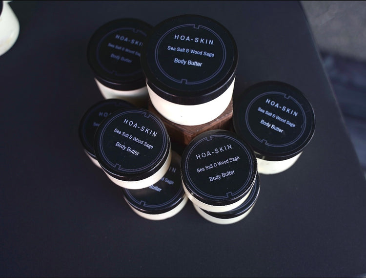 HOA-SKIN Sea Salt & Wood Sage Shea Body Butter