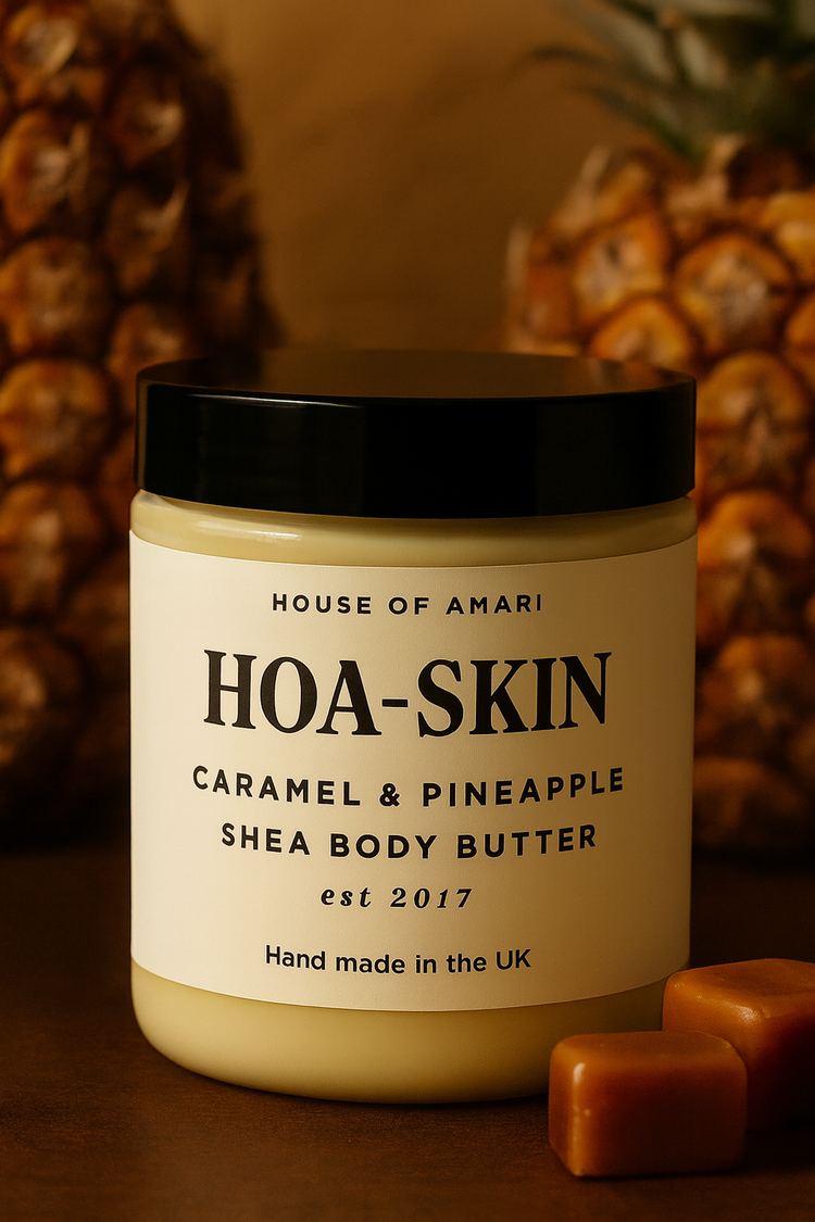 HOA-SKIN Caramel & Pineapple Shea Body Butter